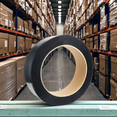 শিল্প প্যাকেজিং এবং পরিবহনের জন্য উচ্চ-শক্তিযুক্ত পিইটি স্ট্র্যাপিং সহ কম প্রসারিততা রস্ট মুক্ত পৃষ্ঠ এবং ভাল নমনীয়তা