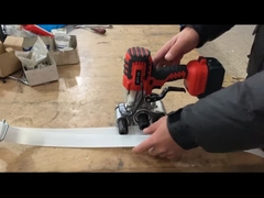 দ্রুত স্ট্র্যাপিংয়ের জন্য ব্যাটারি চালিত প্লাস্টিকের স্ট্র্যাপিং সরঞ্জাম